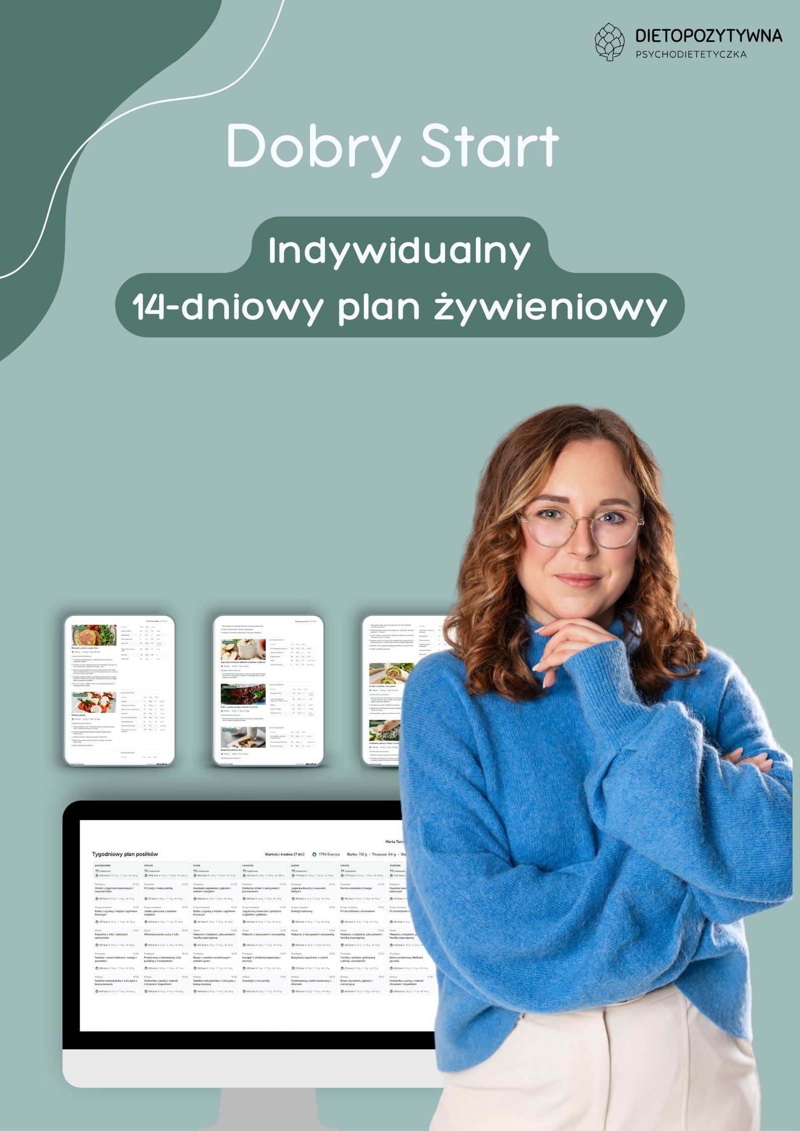 Dobry start- pakiet miesięcznej współpracy psychodietetycznej.